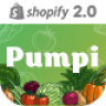 Pumpi - Organic Vegetables Responsive Shopify  Theme