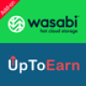 Wasabi Cloud Object Storage Add-on For UpToEarn