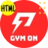 GymOn - Gym and Fitness Club HTML Template