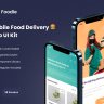 Foodie - Food Delivery App UI KIT
